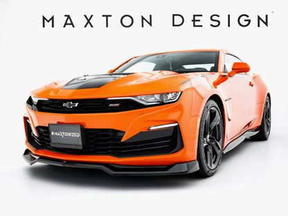 Maxton Design Front Splitter V.1 Chevrolet Camaro SS Mk6 Facelift