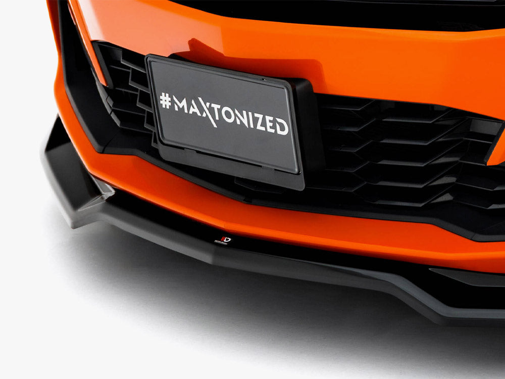 Maxton Design Front Splitter V.1 Chevrolet Camaro SS Mk6 Facelift