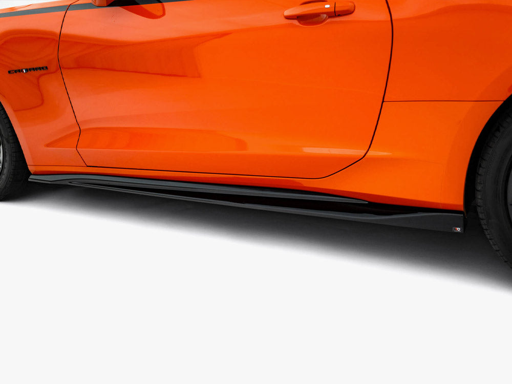 Maxton Design Side Skirts Diffusers V.2 Chevrolet Camaro SS Mk6 Facelift