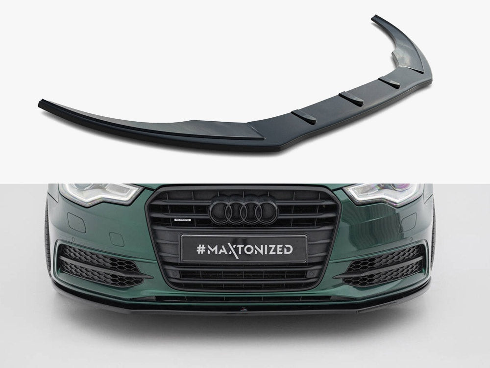 Maxton Design Front Splitter V.1 Audi S6 / A6 S-Line C7