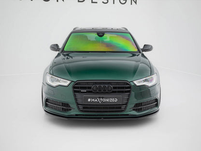 Maxton Design Front Splitter V.1 Audi S6 / A6 S-Line C7