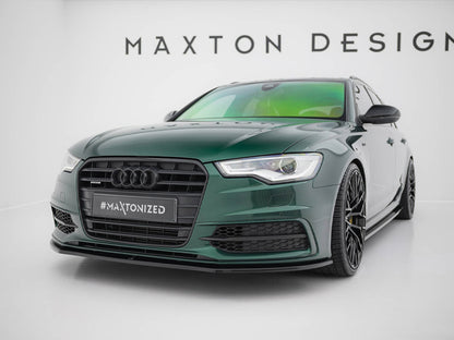 Maxton Design Front Splitter V.1 Audi S6 / A6 S-Line C7
