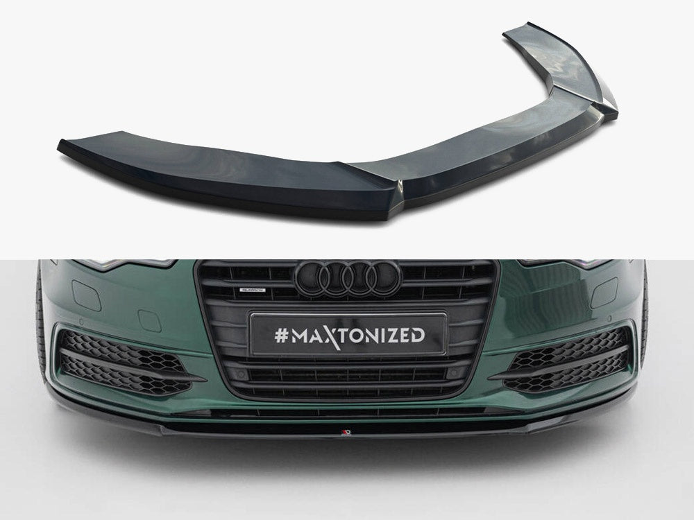 Maxton Design Front Splitter V.2 Audi S6 / A6 S-Line C7
