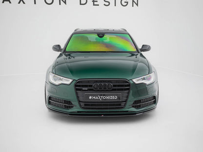 Maxton Design Front Splitter V.2 Audi S6 / A6 S-Line C7