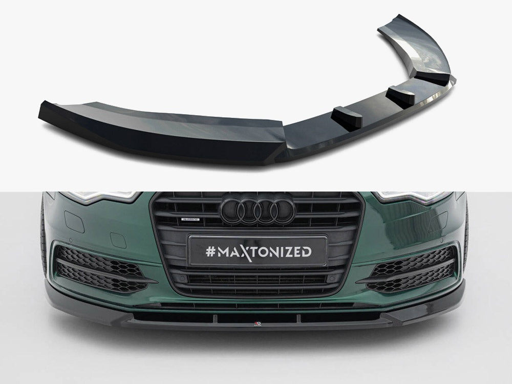 Maxton Design Front Splitter V.3 Audi A6 S-Line / S6 C7