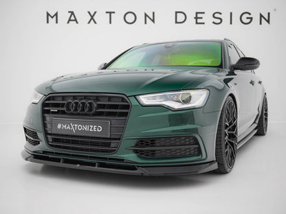 Maxton Design Front Splitter V.3 Audi A6 S-Line / S6 C7