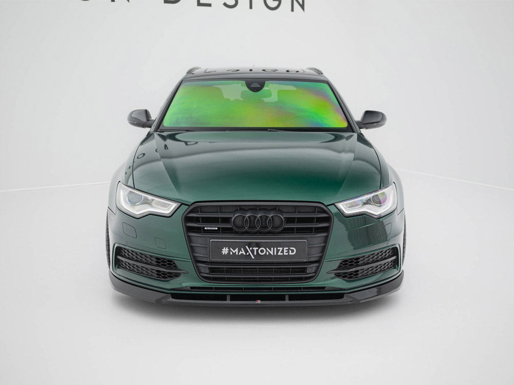 Maxton Design Front Splitter V.3 Audi A6 S-Line / S6 C7