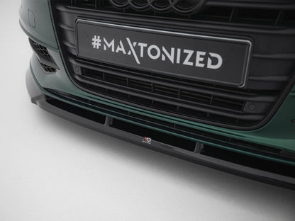 Maxton Design Front Splitter V.3 Audi A6 S-Line / S6 C7
