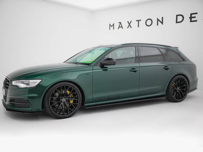 Maxton Design Side Skirts Diffusers Audi S6 / A6 S-Line C7