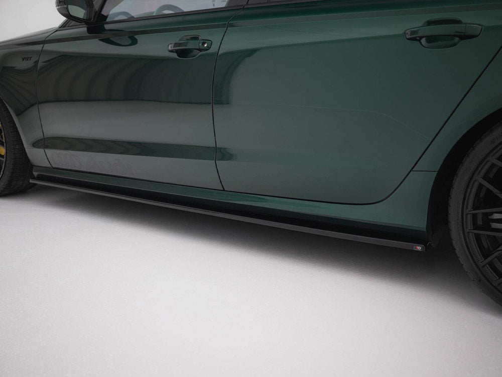 Maxton Design Side Skirts Diffusers Audi S6 / A6 S-Line C7