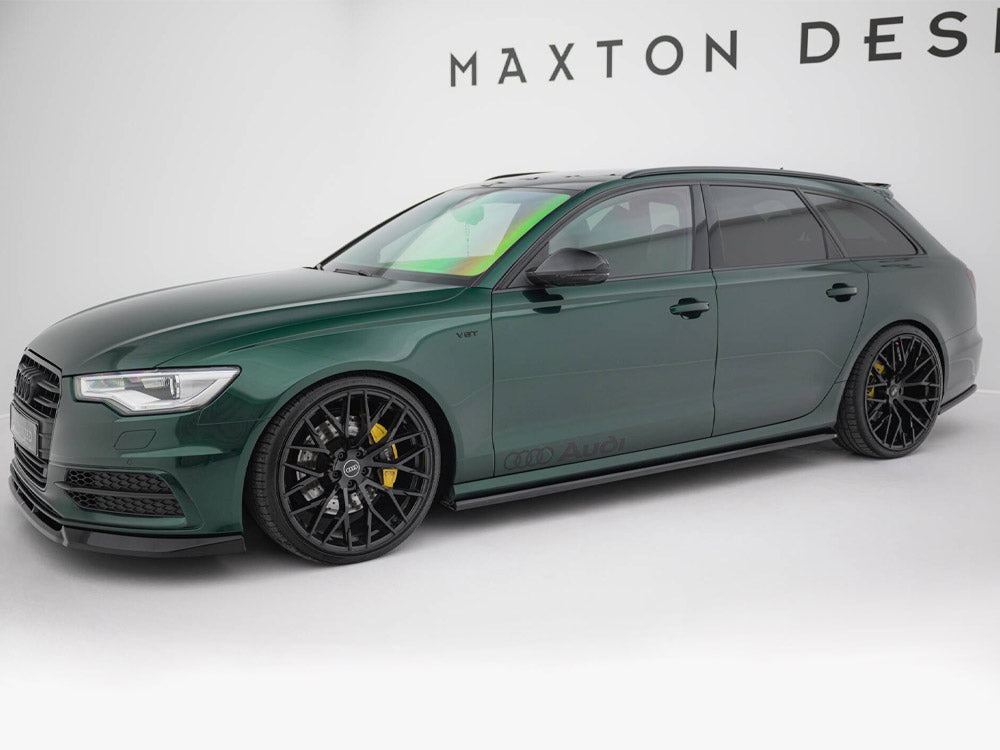 Maxton Design Side Skirts Diffusers V.2 Audi A6 S-Line / S6 C7