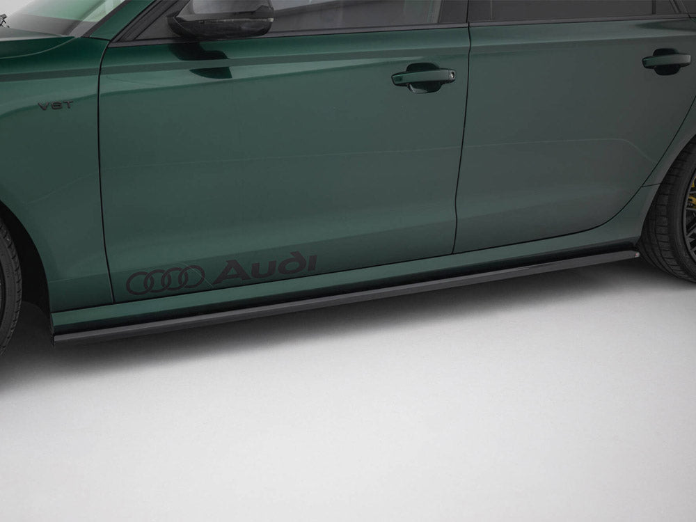 Maxton Design Side Skirts Diffusers V.2 Audi A6 S-Line / S6 C7