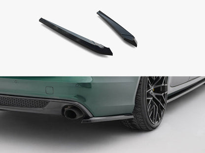 Maxton Design Rear Side Splitters V.2 Audi A6 S-Line Avant C7