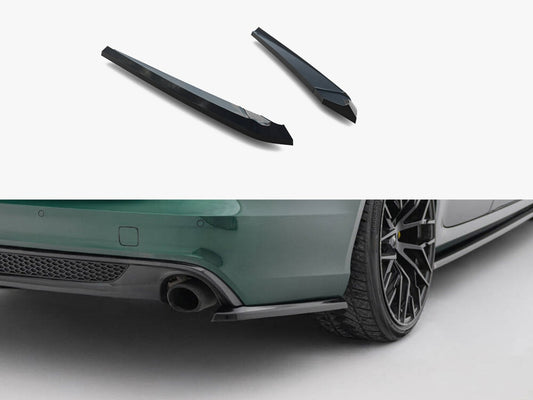 Maxton Design Rear Side Splitters V.2 Audi A6 S-Line Avant C7