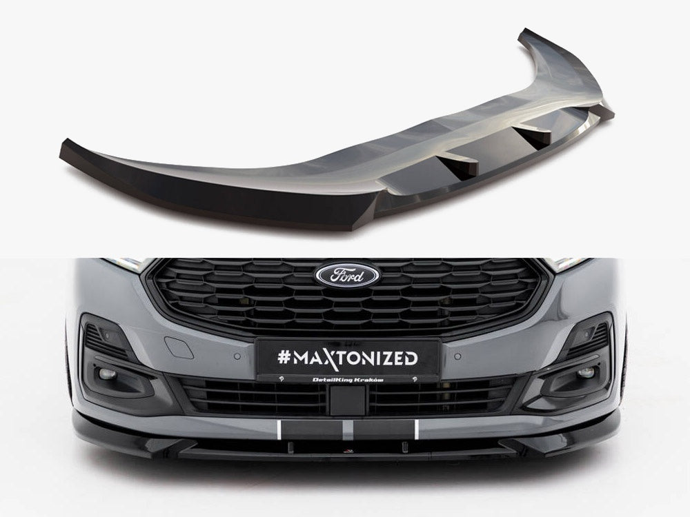 Maxton Design Front Splitter Ford Transit Connect Mk3