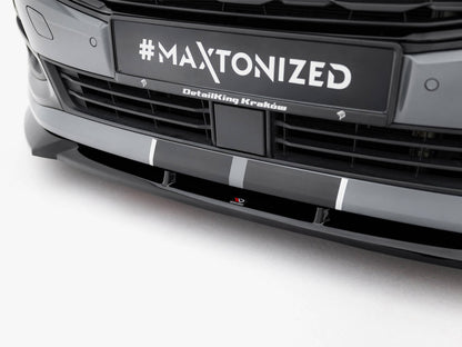 Maxton Design Front Splitter Ford Transit Connect Mk3