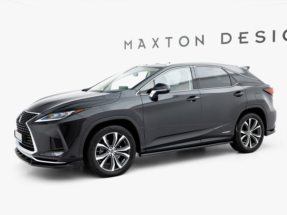 Maxton Design Side Skirts Diffusers V.2 Lexus RX Mk4 Facelift (version without OEM step rails)
