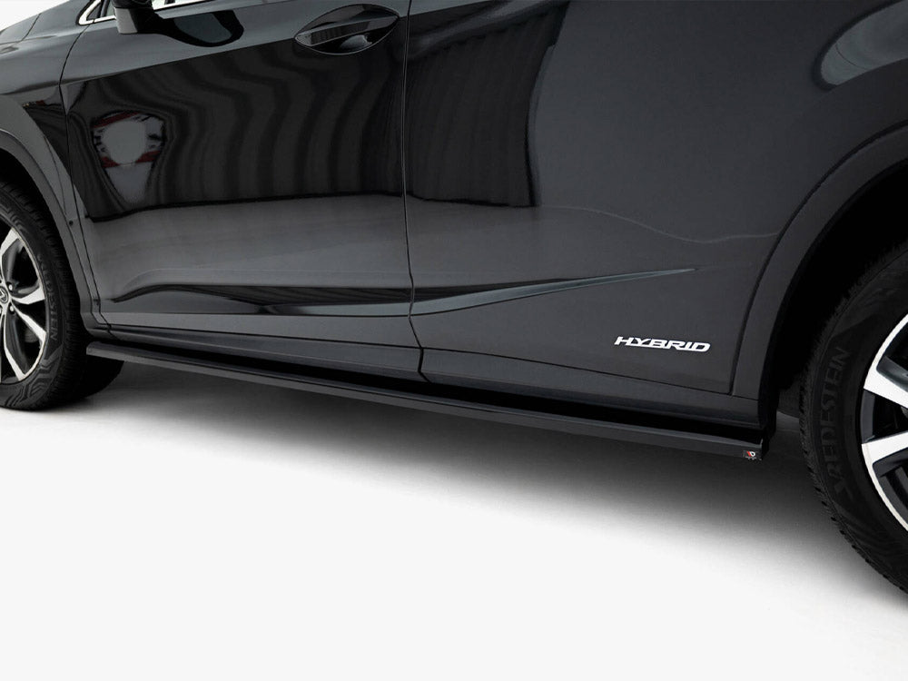 Maxton Design Side Skirts Diffusers V.2 Lexus RX Mk4 Facelift (version without OEM step rails)