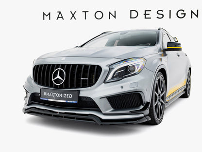 Maxton Design Front Splitter Mercedes-Benz GLA 45 AMG Off-roader X156