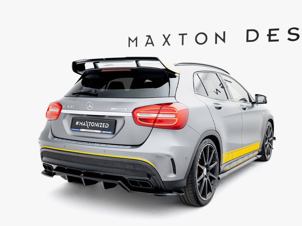 Maxton Design Rear Splitter (Vertical Bars) V.2 Mercedes-Benz GLA 45 AMG X156