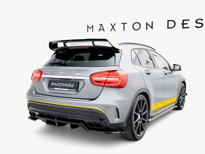 Maxton Design Rear Splitter (Vertical Bars) V.2 Mercedes-Benz GLA 45 AMG X156