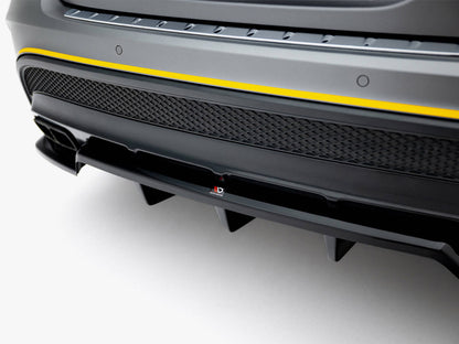 Maxton Design Rear Splitter (Vertical Bars) V.2 Mercedes-Benz GLA 45 AMG X156