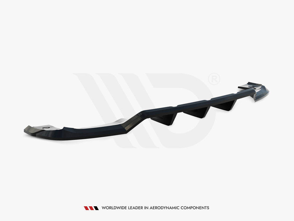Maxton Design Rear Splitter (Vertical Bars) V.2 Mercedes-Benz GLA 45 AMG X156