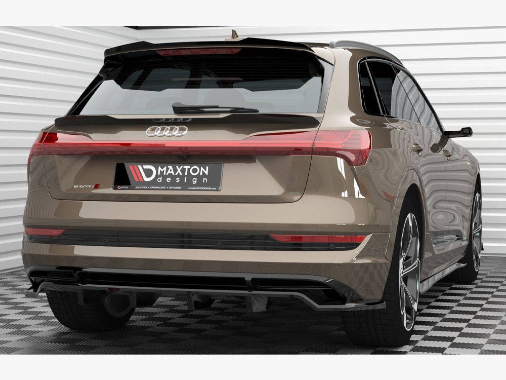 Maxton Design Lower Spoiler CAP Audi e-Tron