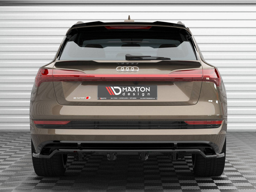 Maxton Design Lower Spoiler CAP Audi e-Tron