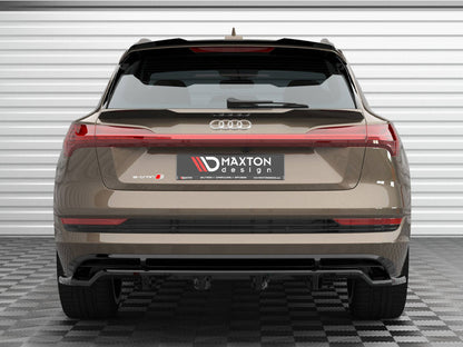 Maxton Design Lower Spoiler CAP Audi e-Tron