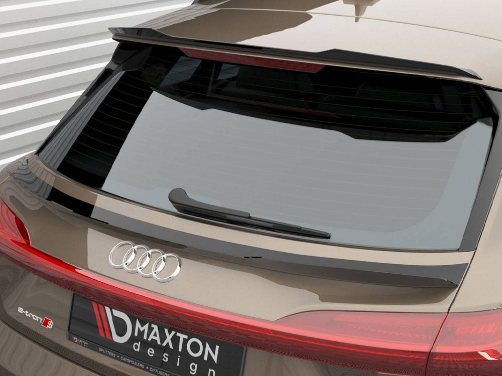 Maxton Design Lower Spoiler CAP Audi e-Tron