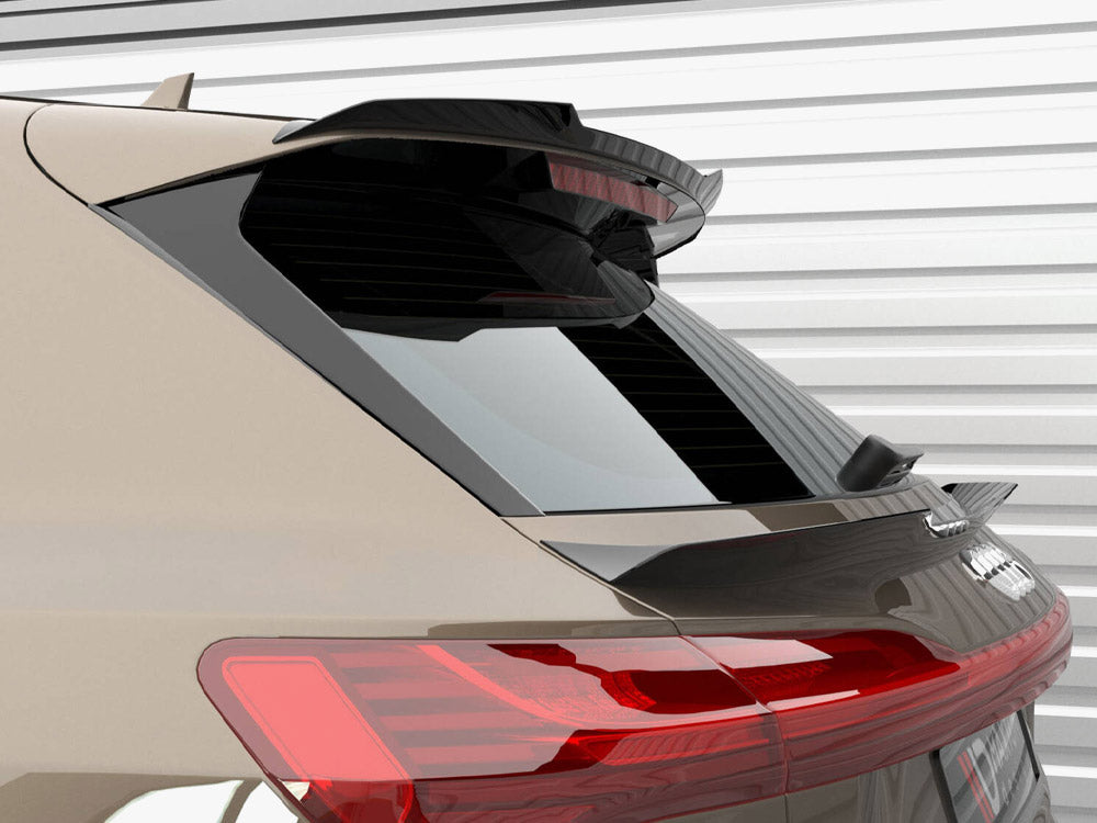 Maxton Design Lower Spoiler CAP Audi e-Tron