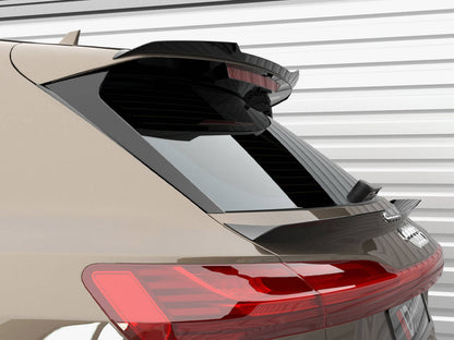 Maxton Design Lower Spoiler CAP Audi e-Tron