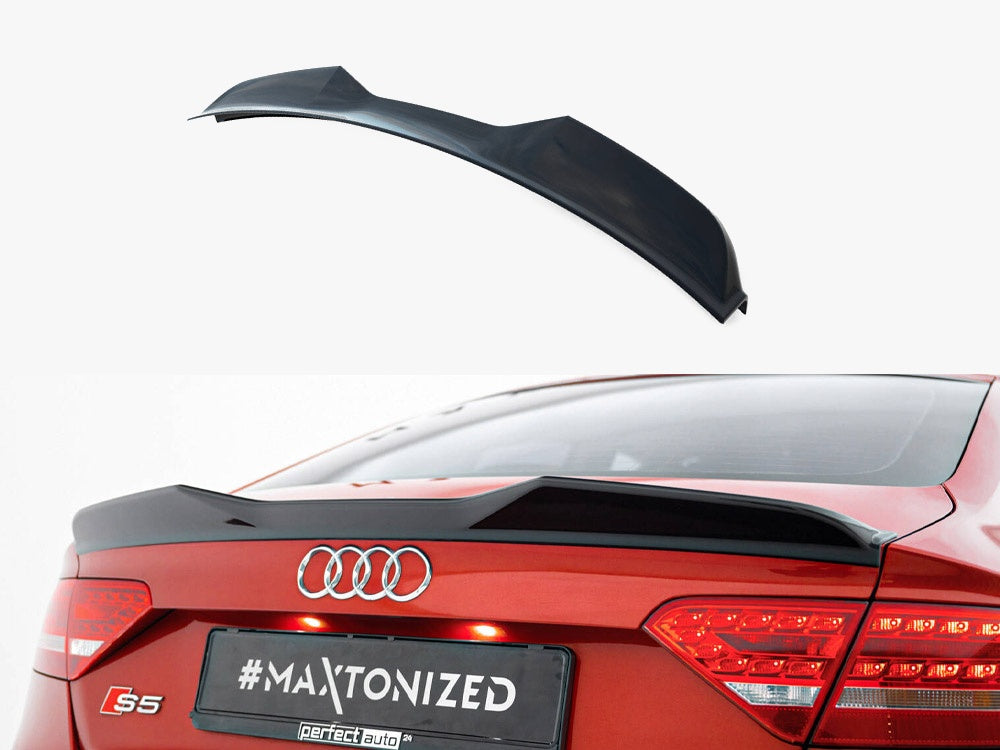 Maxton Design Spoiler CAP 3D Audi A5 Sportback S-Line 8T Facelift