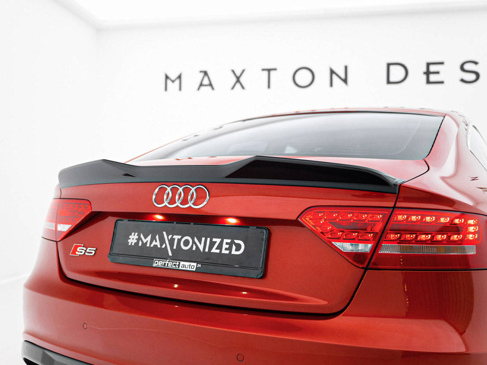 Maxton Design Spoiler CAP 3D Audi A5 Sportback S-Line 8T Facelift