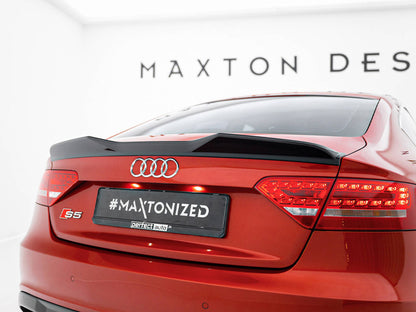 Maxton Design Spoiler CAP 3D Audi A5 Sportback S-Line 8T Facelift