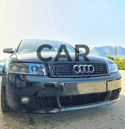 Audi A4 B6 UltraSport Package Front Bumper Center Lower Grille in Honeycomb * 8E0 807 647 D * (3-Piece Design)