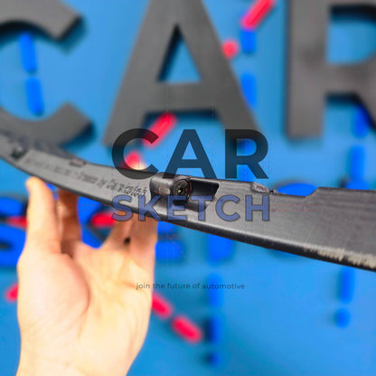 Audi A4 B6 UltraSport Package Front Bumper Center Lower Grille in Honeycomb * 8E0 807 647 D * (3-Piece Design)