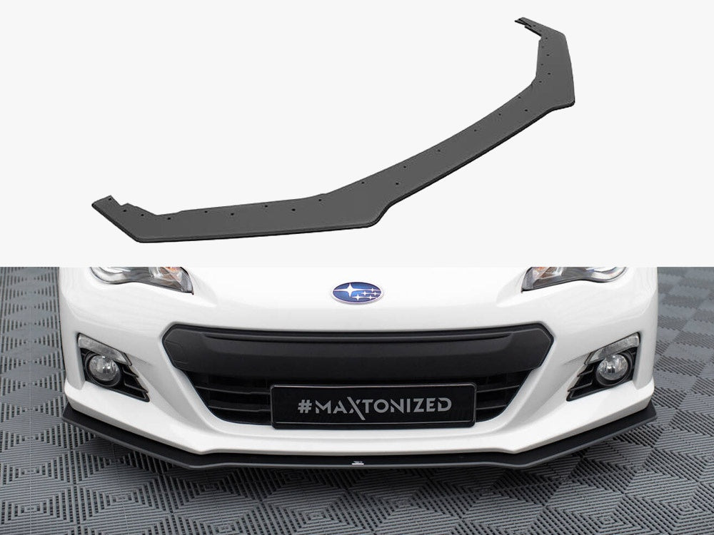 Maxton Design Street PRO Front Splitter Subaru BRZ Mk1