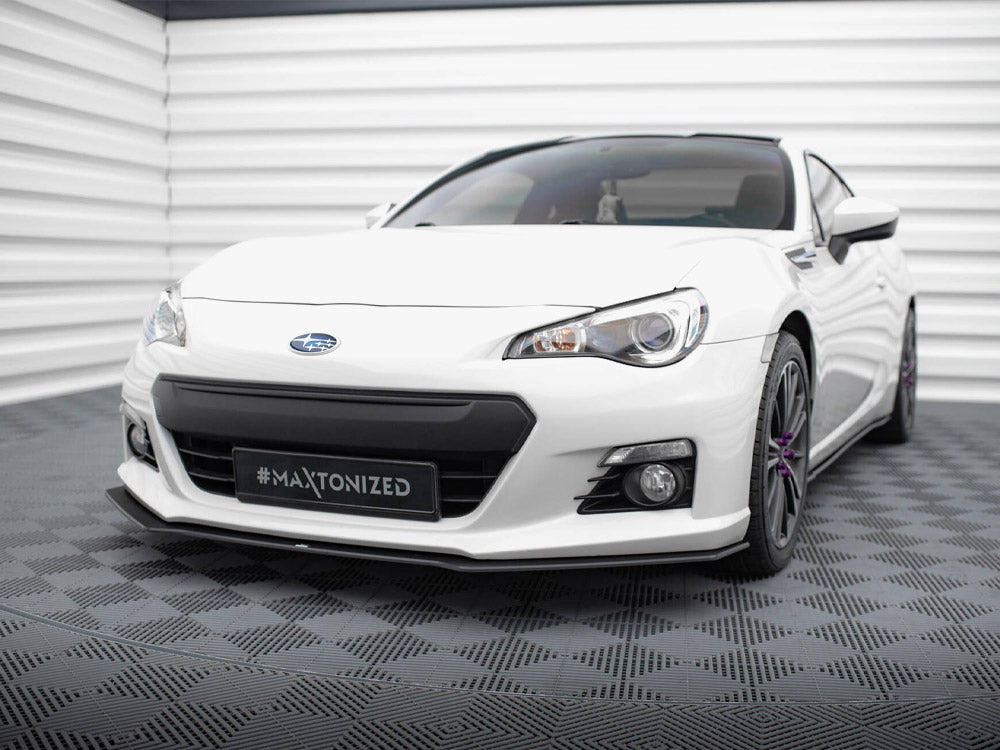 Maxton Design Street PRO Front Splitter Subaru BRZ Mk1