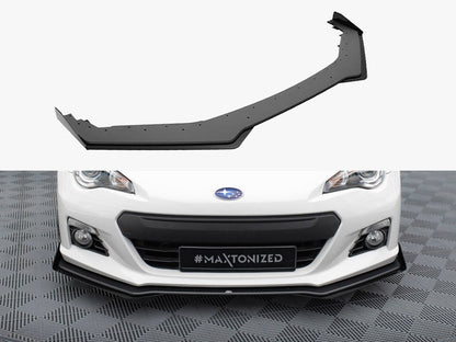 Maxton Design Street PRO Front Splitter V.1 + Flaps Subaru BRZ Mk1