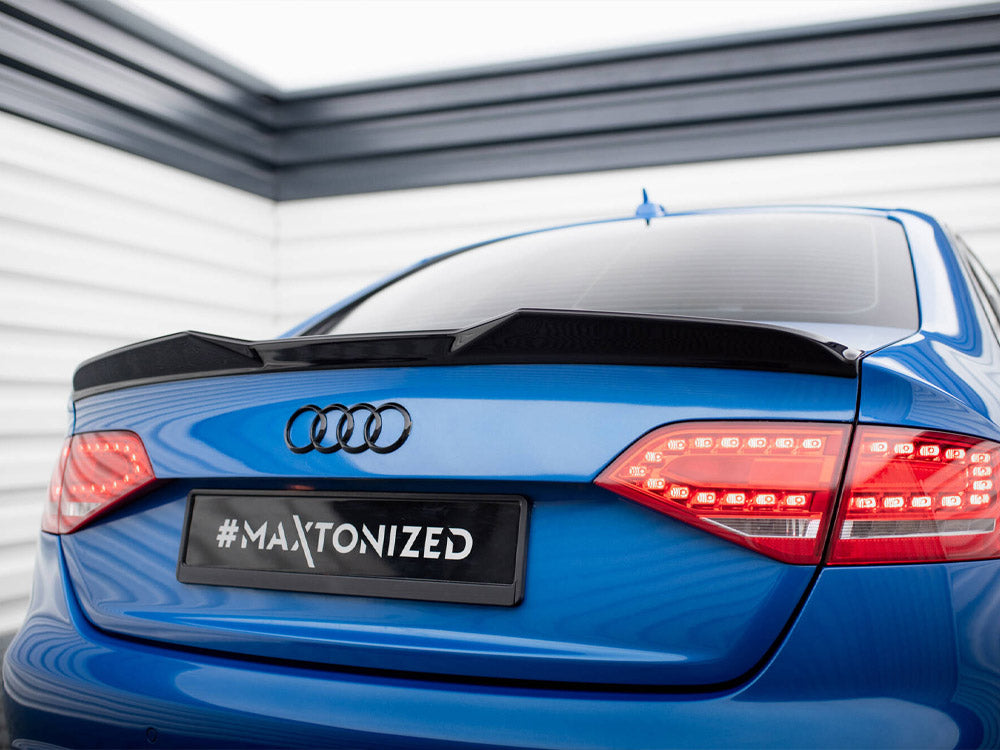Maxton Design Spoiler CAP 3D Audi A4 Sedan B8