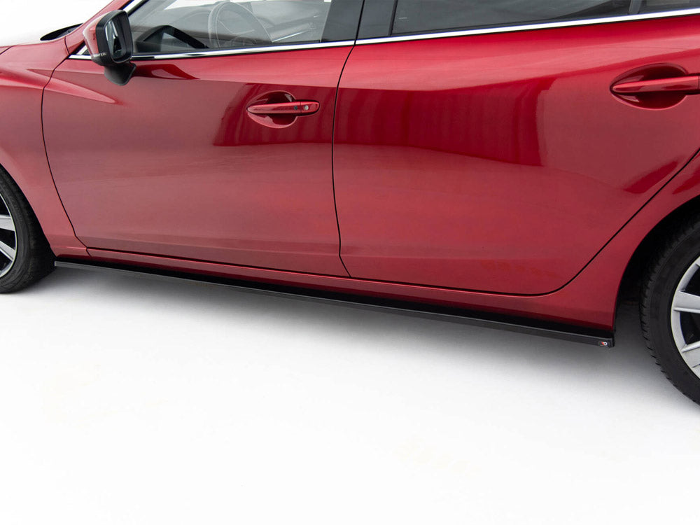 Maxton Design Side Skirts Diffusers V.2 Mazda 6 Mk3 Facelift