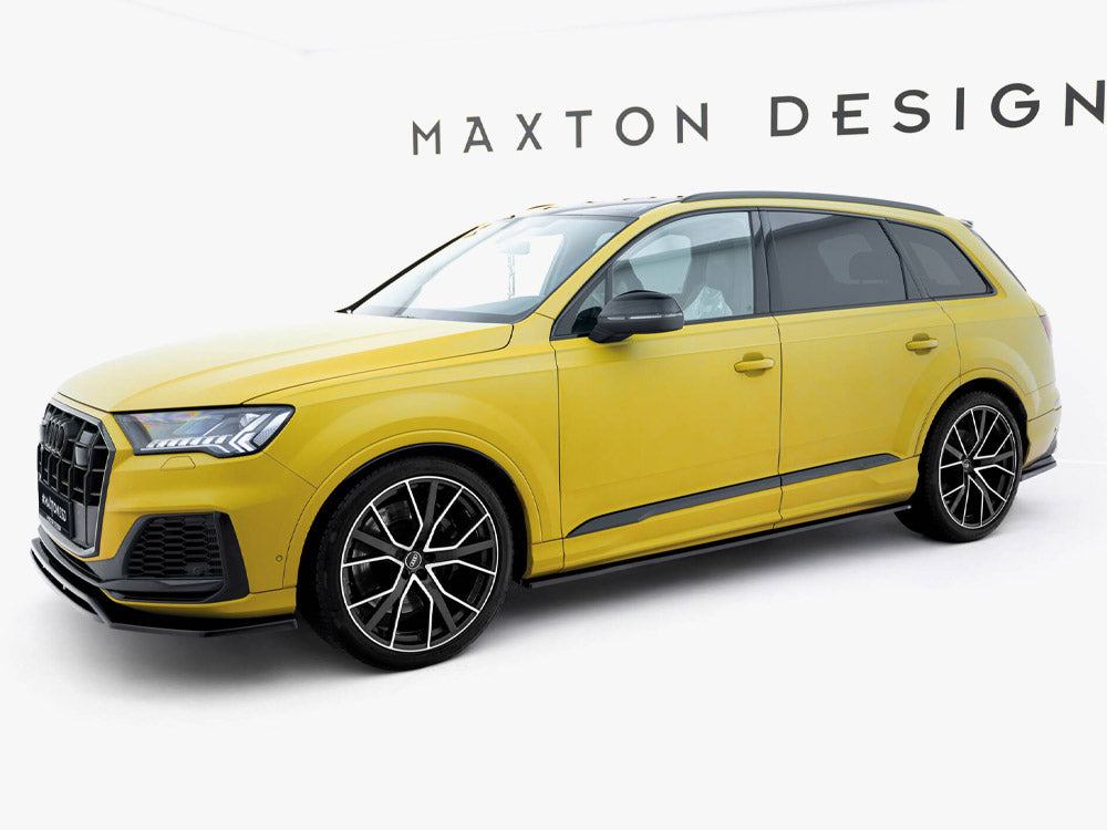 Maxton Design Side Skirts Diffusers Audi SQ7 / Q7 S-Line Mk2 (4M) Facelift