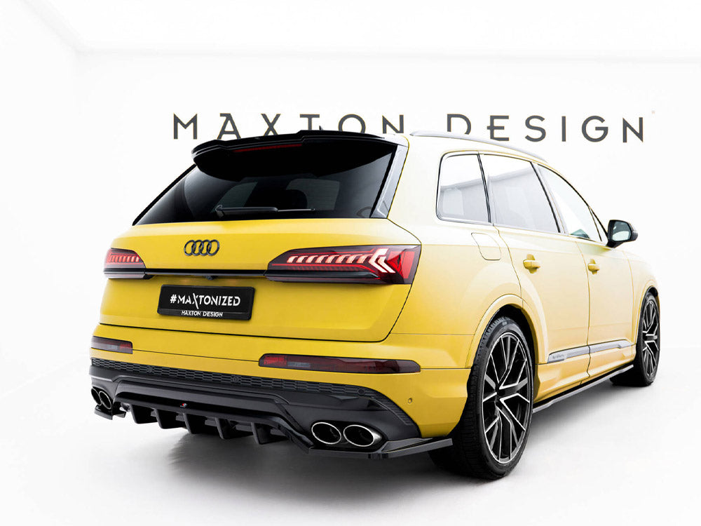 Maxton Design Rear Splitter (Vertical Bars) Audi SQ7 Mk2 (4M) Facelift