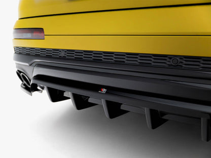 Maxton Design Rear Splitter (Vertical Bars) Audi SQ7 Mk2 (4M) Facelift