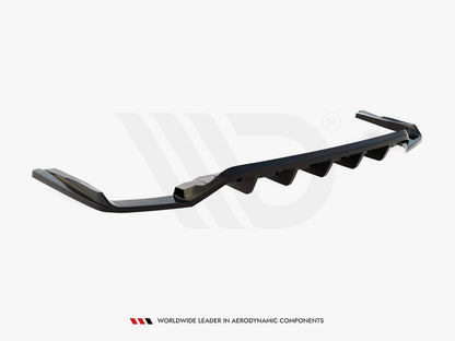 Maxton Design Rear Splitter (Vertical Bars) Audi SQ7 Mk2 (4M) Facelift
