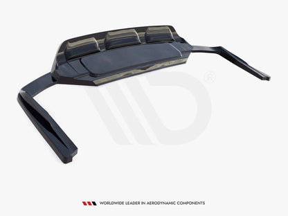 Maxton Design Rear Splitter (Vertical Bars) Audi SQ7 Mk2 (4M) Facelift