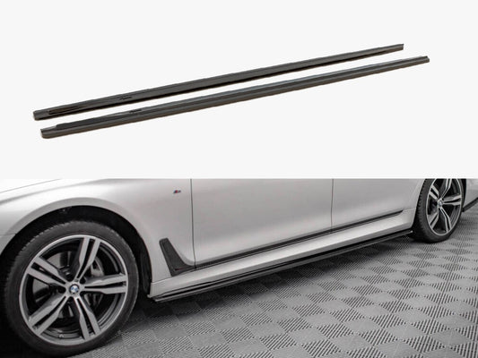 Maxton Design Side Skirts Diffusers V.1 BMW 7 Long M-Pack G12
