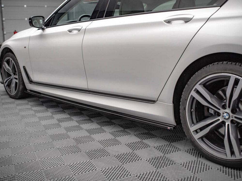 Maxton Design Side Skirts Diffusers V.1 BMW 7 Long M-Pack G12